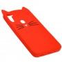 3D чехол для Samsung Galaxy A11 / M11 кот красный