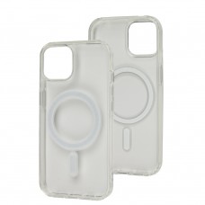 Чехол для iPhone 15 MagSafe Clear case прозрачный