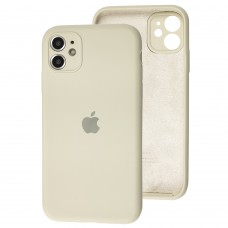 Чохол для iPhone 11 Silicone Slim Full camera stone