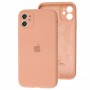 Чехол для iPhone 11 Silicone Slim Full camera flamingo