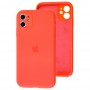 Чохол для iPhone 11 Silicone Slim Full camera peach