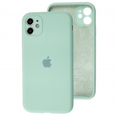 Чохол для iPhone 11 Silicone Slim Full camera turquoise