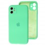 Чехол для iPhone 11 Silicone Slim Full camera spearmint