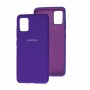 Чохол для Samsung Galaxy A51 (A515) Silicone Full фіолетовий