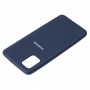 Чехол для Samsung Galaxy A51 (A515) Silicone Full темно-синий / midn blue