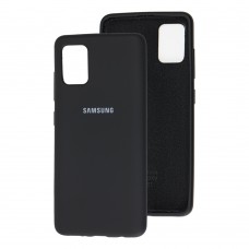 Чохол для Samsung Galaxy A51 (A515) Silicone Full чорний