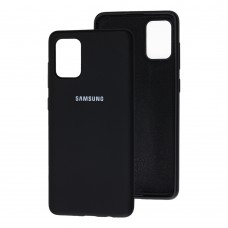 Чехол для Samsung Galaxy A71 (A715) Silicone Full черный