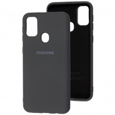 Чехол для Samsung Galaxy M21 / M30s Silicone Full темно-серый