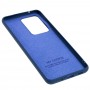 Чехол для Samsung Galaxy S20 Ultra (G988) Silicone Full синий