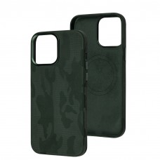 Чохол для iPhone 15 Pro Max WAVE Khaki Magnetic green