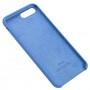 Чехол Silicone для iPhone 7 Plus / 8 Plus Premium case azure