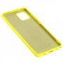 Чохол для Samsung Galaxy Note 10 Lite (N770) Silicone Full жовтий / flash