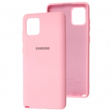 Чехол для Samsung Galaxy Note 10 Lite (N770) Silicone Full розовый / pink