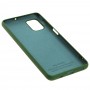 Чохол для Samsung Galaxy M51 (M515) Silicone Full зелений / dark green