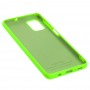 Чохол для Samsung Galaxy M51 (M515) Silicone Full салатовий / neon green