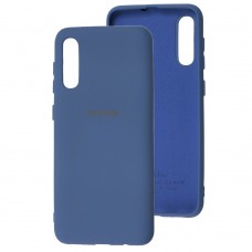 Чехол для Samsung Galaxy A50 / A50s / A30s Silicone Full синий / navy blue