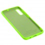 Чехол для Samsung Galaxy A50 / A50s / A30s Silicone Full салатовый / neon green