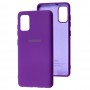 Чохол для Samsung Galaxy A41 (A415) Silicone Full фіолетовий / purple